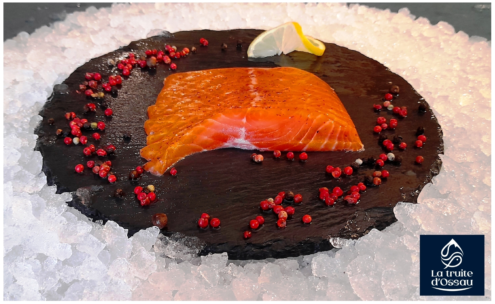 Gravlax des Pyrénées de "La truite d'Ossau"